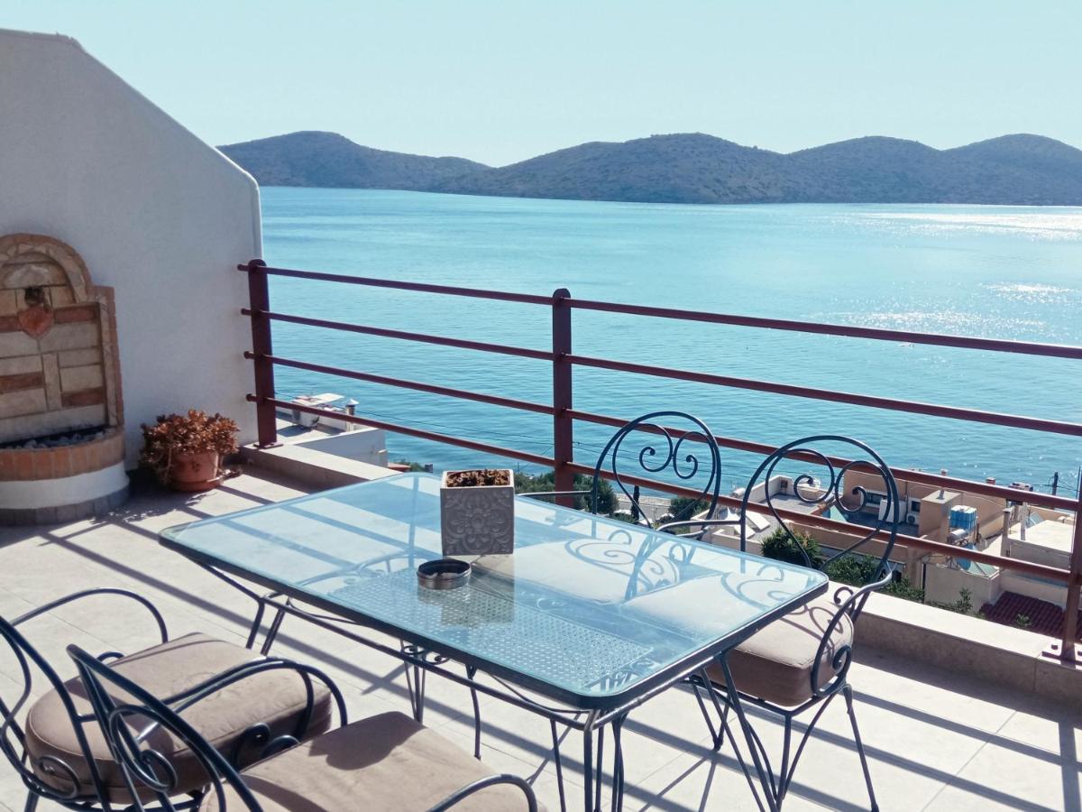Marilena Panoramic Sea View House Lägenhet Elounda Exteriör bild